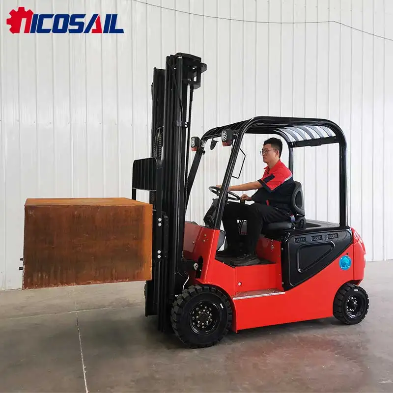 رائجة البيع 2500 كجم رافعة شوكية كهربائية عالية الرفع رافعة شوكية مخصصة تنافسية لمواقع البناء مع CE #1