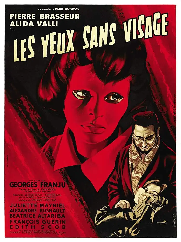 MOVIE Les yeux sans visage (1960) SILK POSTER Home Decorative Wall Painting