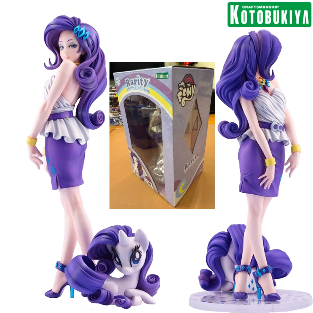 

In Stock Original Kotobukiya Bishoujo Statue, My Little Pony Bishoujo Series My Little Pony Rarity Anime Figure Action Figure