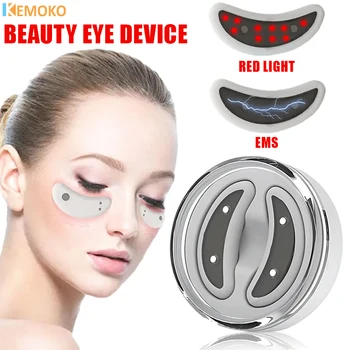 EMS Pulse Microcurrent Eye Care Device Eye Massager to Relieve Fatigue Massage Reduce Dark Circles Eye Puffiness Anti-Wrinkle