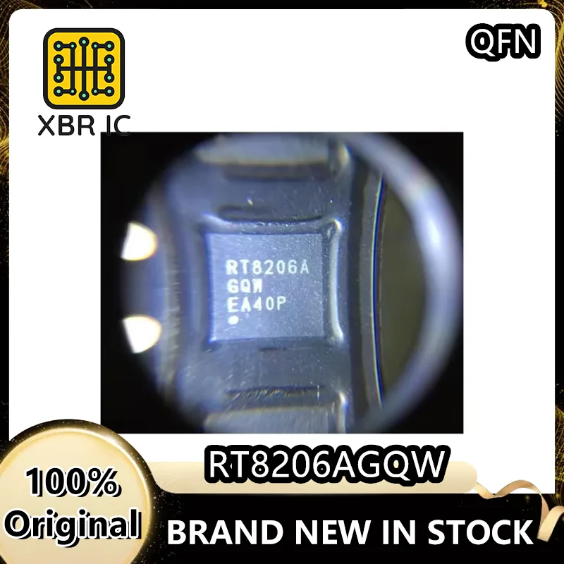 

(20/50 pieces) RT8206AGQW RT8206A WQFN-32 Switching regulator IC chip New original authentic spot fast delivery