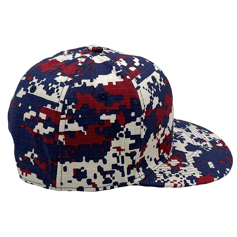 

New Digital Print Camo Hop Cap Unisex Snapback Baseball Hat Streetwear Harajuku Style