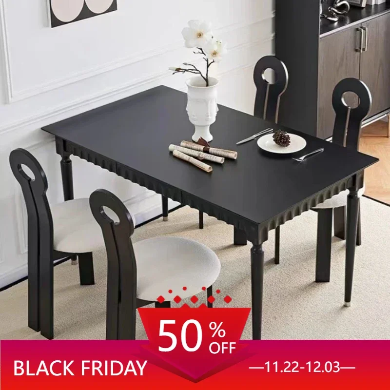 

Designer Black Service Coffee Table Dining Room Multifunction Home Living Furniture Sedentary Modern Rooms Bord Bwrdd Service