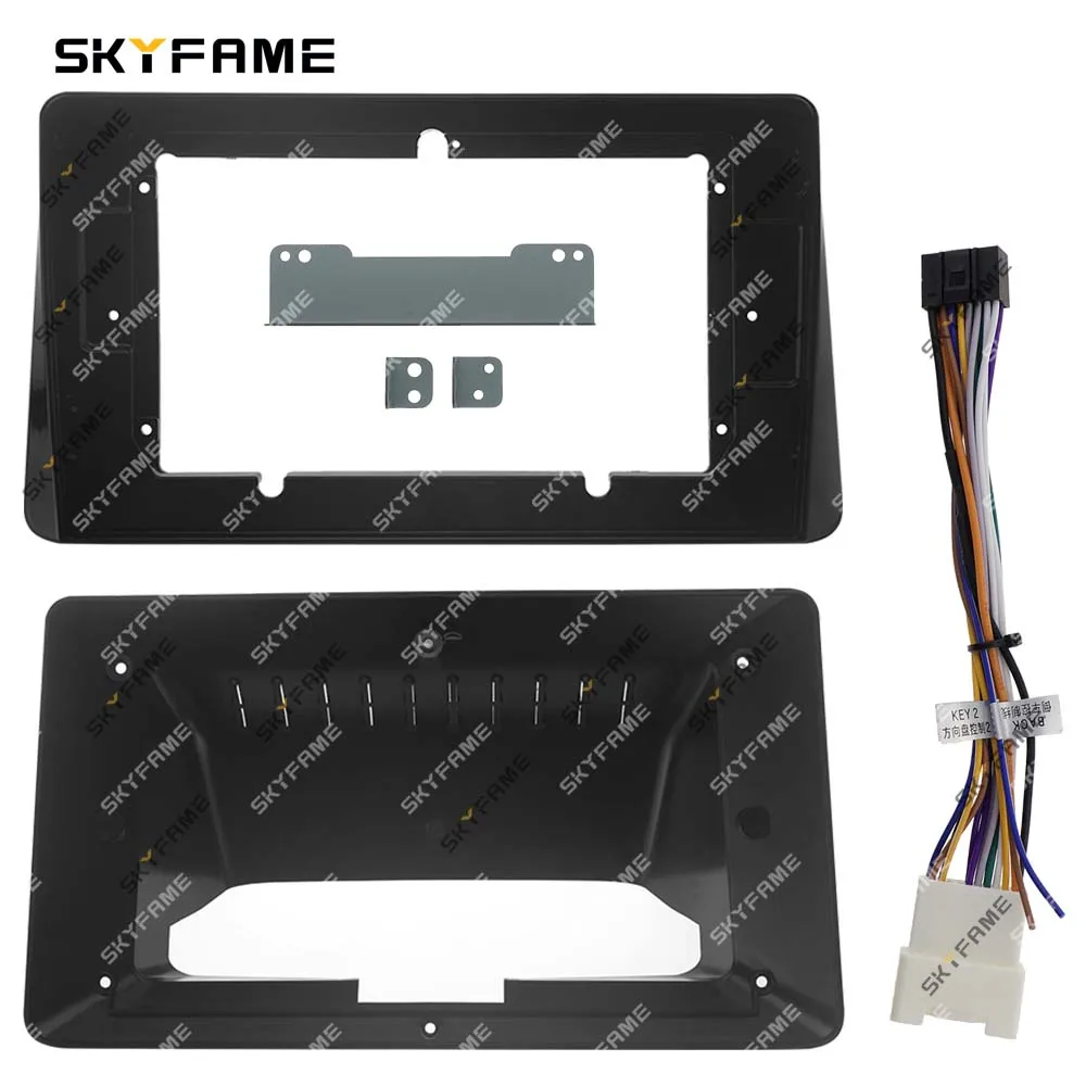 SKYFAME إطار السيارة فآسيا محول Canbus صندوق أندرويد راديو داش تركيب لوحة عدة لميتسوبيشي الكسوف الصليب