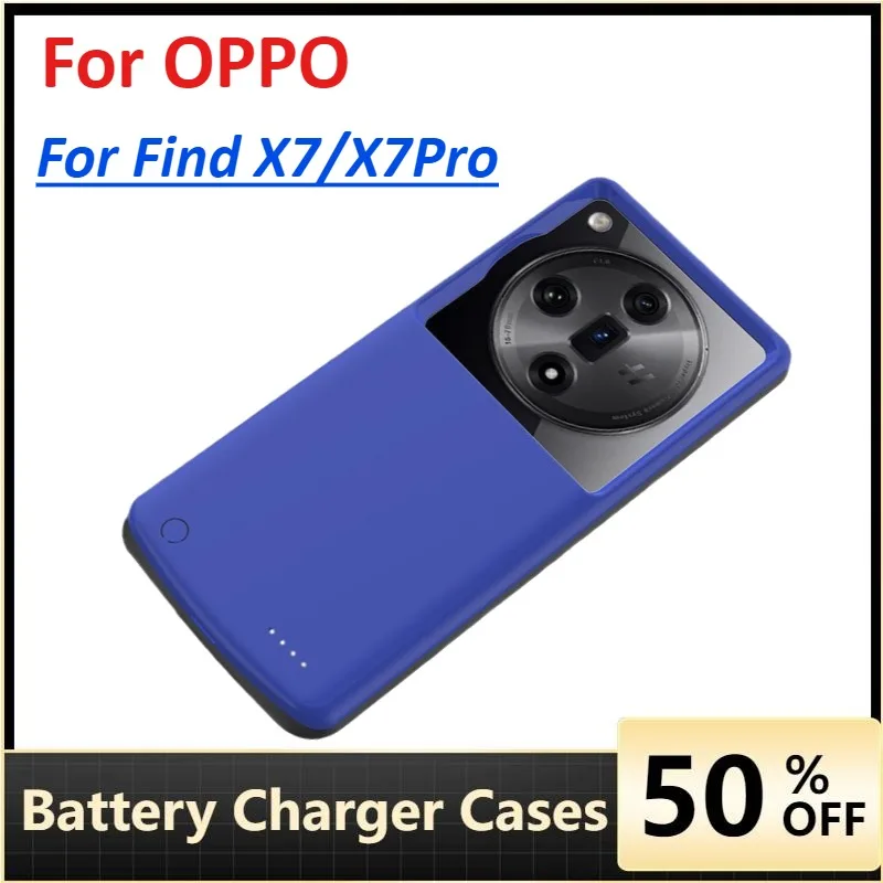 

Battery Charger Case Charging Portable Power Bank for Oppo Find X7/X7Pro Power Case Mobile Phone Accessories