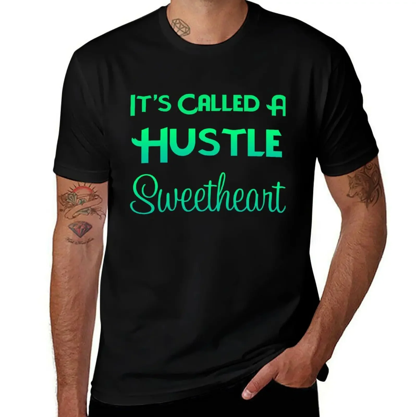 It's Called A Hustle T-Shirt anime t shirts graphic t shirt vintage vintage anime shirt mens t shirts