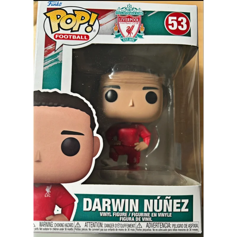 Funko POP Football Star Series Messi Haaland Yamal Luis Díaz Darwin Núñez Pedri Figurine Collectible Model New Year Gift Toys - view 5