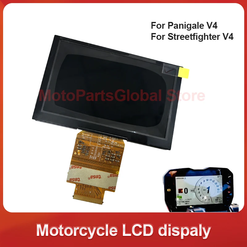

Motorcycle LCD Display For Ducati Panigale V4/Streetfighter V4/Multistrada V4Instrument Cluster Screen