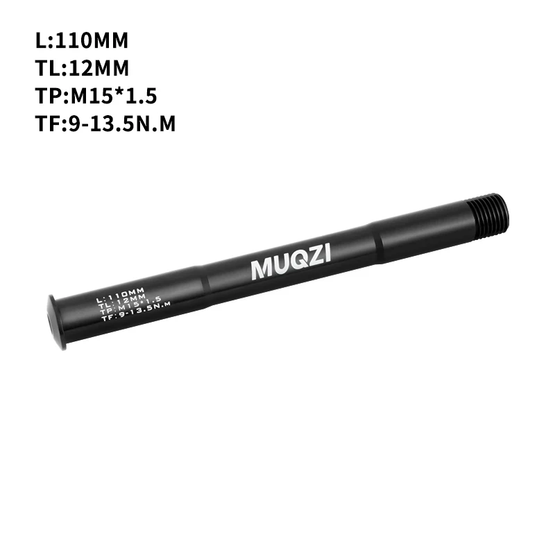 MUQZI MTB Steckachse 15x100 15x110 12x142 12x100 12x148 Rennrad Rad Achse 12mm 15mm Nabe Steckachse Gabel Welle