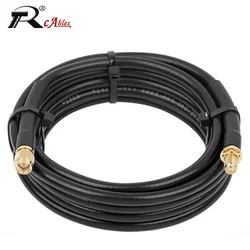 LMR240 RF Coaxial Cable SMA Male to SMA Male High Frequency Signal Antenna Low Loss Standing Wave 50-4 Pigtail Adapter Jumper