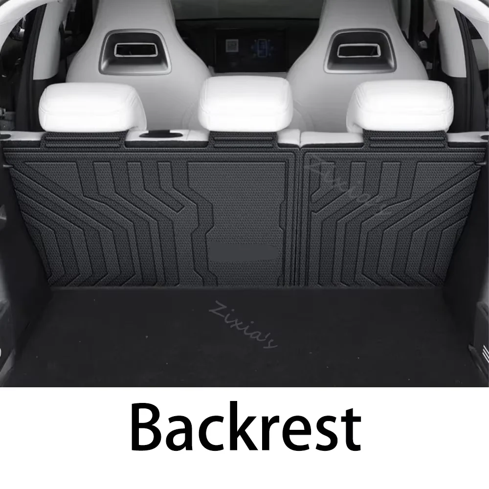 TPE kofferbakmat, rugleuningmat, anti-kras interieurbescherming accessoires voor BYD Atto 2 Yuan Pro Yuan Up SC3E 2024~2026 2025 auto