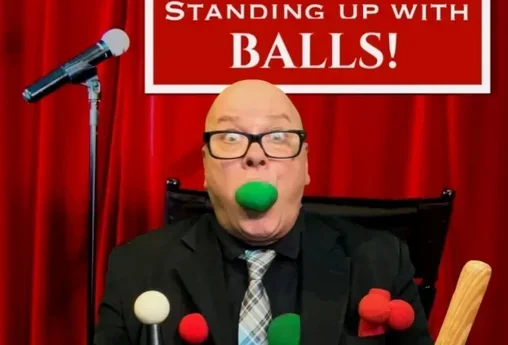 Standing Up on Stage with Balls by Scott Alexander  -Magic tricks