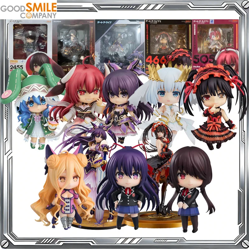 

Good Smile Genuine Nendoroid Date A Live Anime Kurumi Tokisaki Yoshino Himekawa Itsuka Kotori Action Figure Toys Gifts Model
