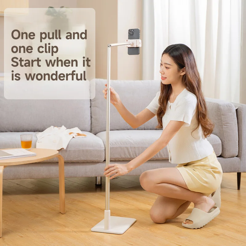 Tablet Pc Staande Houder Hoogte Verstelbare Draagbare Ipad Houder Beugel Online Studie Live Stream Beugel Met Fill Lichten