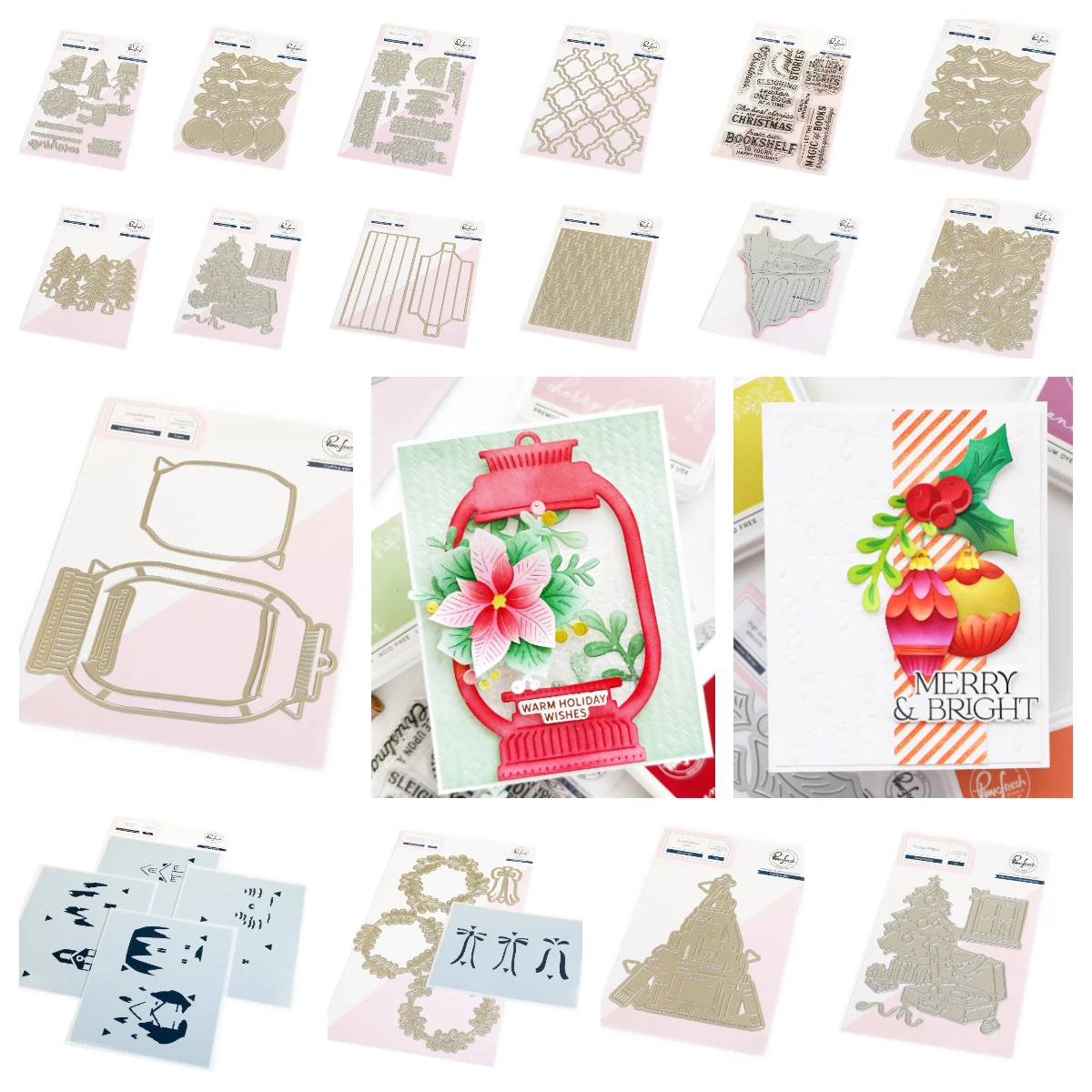 

New August 2025 Christmas Whispers Of Poinsettia Metal Cutting Dies Stamp Stencil Hot Foil DIY Scrapbooking Paper Card Handmad