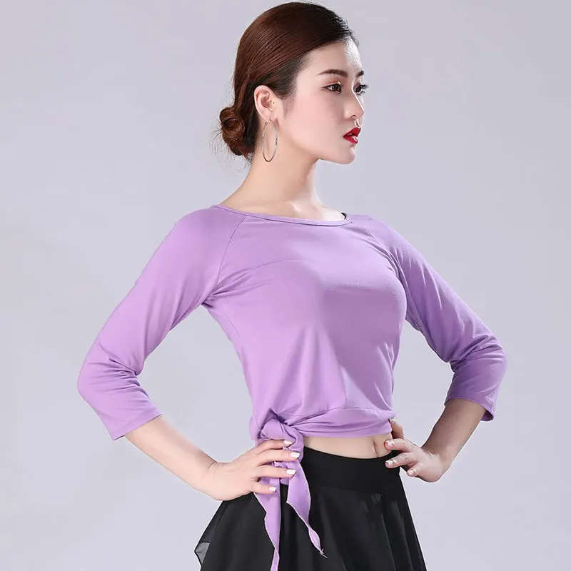 Modern Dance Clothes, Tops, Women's Belly Dance Performance Clothes, Body Training Performance Clothes, Latin Dance Clothes.