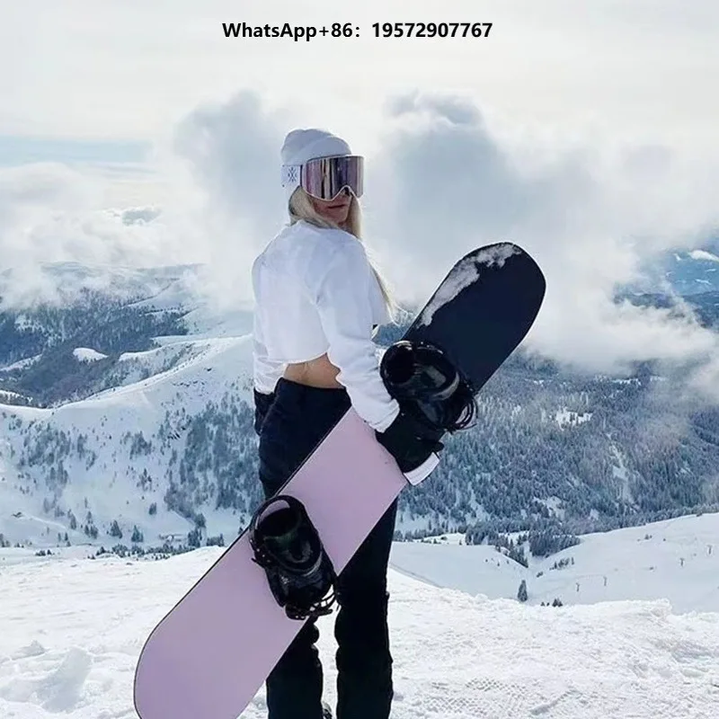 Hot Selling Backcountry Special Eco-Friendly Waterproof Anti Slip Wear Resistant Poplar Wood Core Snowboard