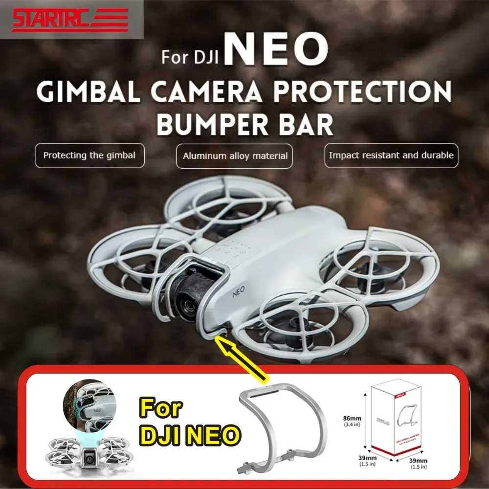 

Совместим с металлическим защитным бампером DJI NEO gimbal, легкий аксессуар для объектива DJI Neo