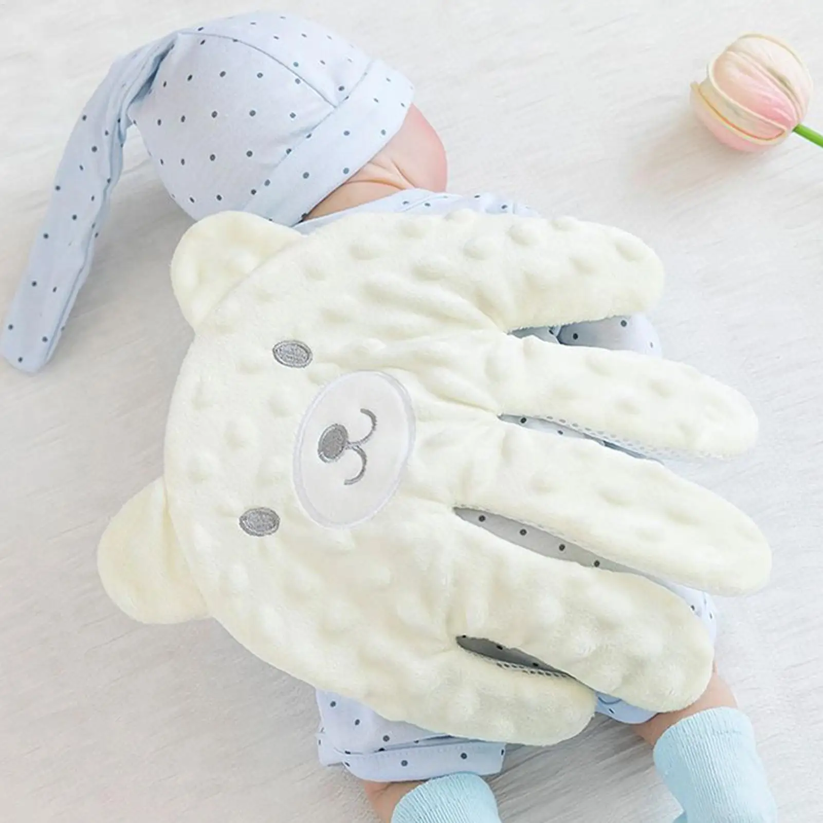 赤ちゃんの睡眠パッティング枕、なだめるような手のひらリモコン付き電動ベビーハンドピロー、幼児用なだめる人形の手のひらパッティング