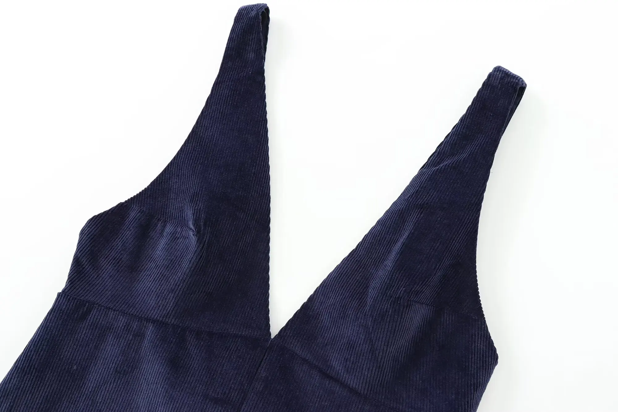 2025 autumn new European and American women's fashionable sexy hot girl corduroy short dress