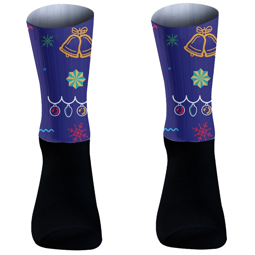 Chaussettes de compression respirantes Funky Wicking, chaussettes de sport de vélo de route, chaussettes de course et de cyclisme, meilleures chaussettes professionnelles, vente