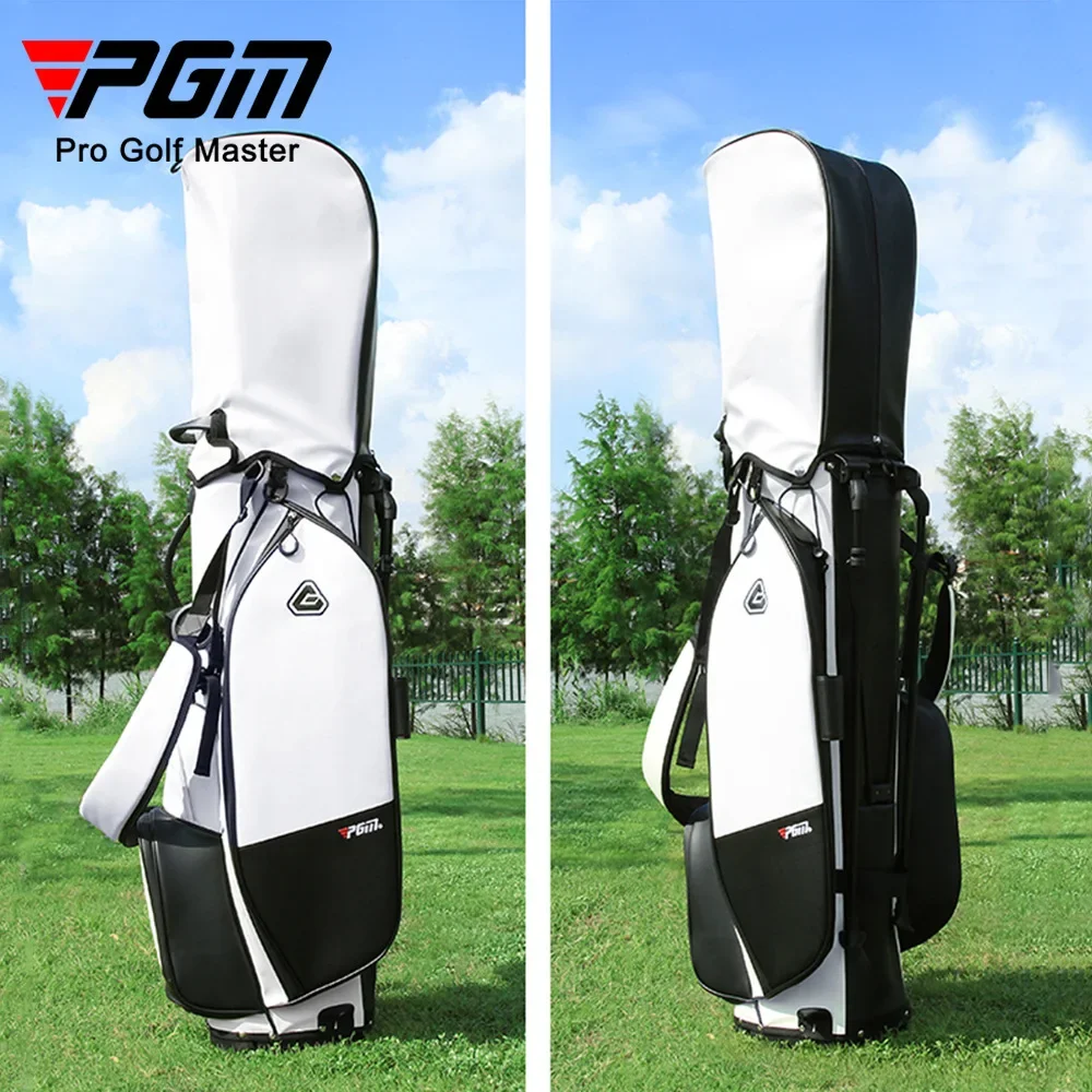 PGM-paquete de soporte de Golf impermeable para palos, bolsa de pistola estándar de microfibra de gran capacidad, portátil, QB073, venta al por mayor