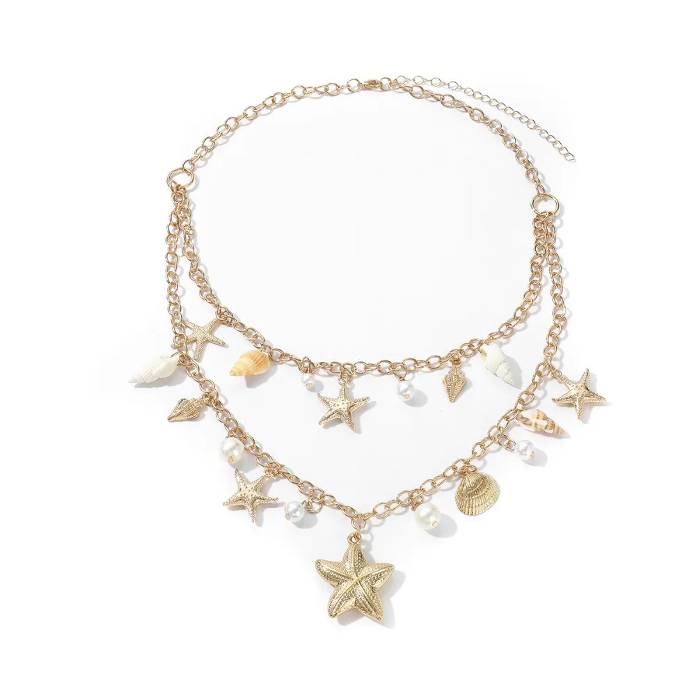 Collar de concha hecho a mano, concha de perla, diseño de tortuga marina, collar bohemio, conjunto de collar de plata de estilo étnico marino