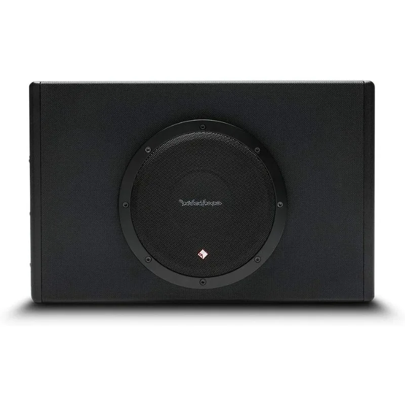 P300-8P Punch 8" caisson de basses amplifié de 300 watts dans un boîtier porté - Conception mince pour espaces serrés - Noir