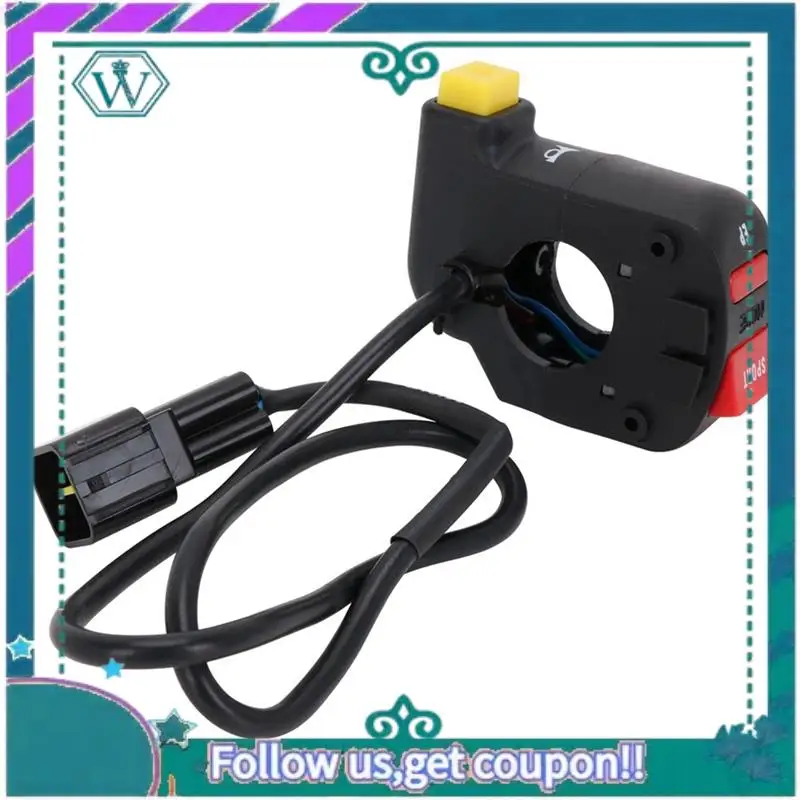 

AA92-Motorcycle Handlebar Switch Button Left Combination Switch For Sur Ron Sur-Ron Surron Light Bee Electric Off-Road Bike Part