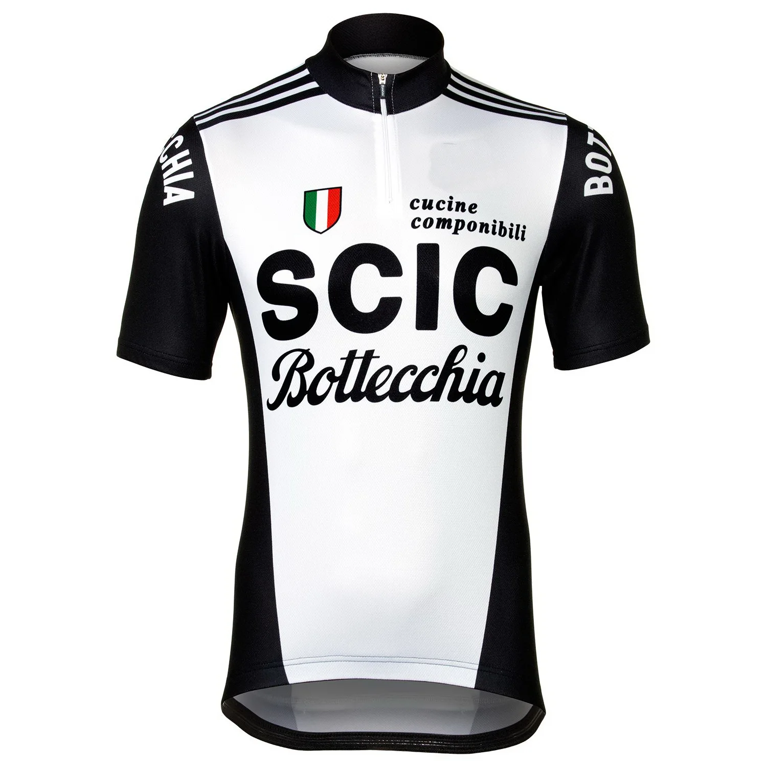 SCIC BOTTECCHIA TEAM Retro Classic Cycling Jerseys Set Racing Bicycle Summer Short Sleeve Clothing Kit Maillot Ropa Ciclismo