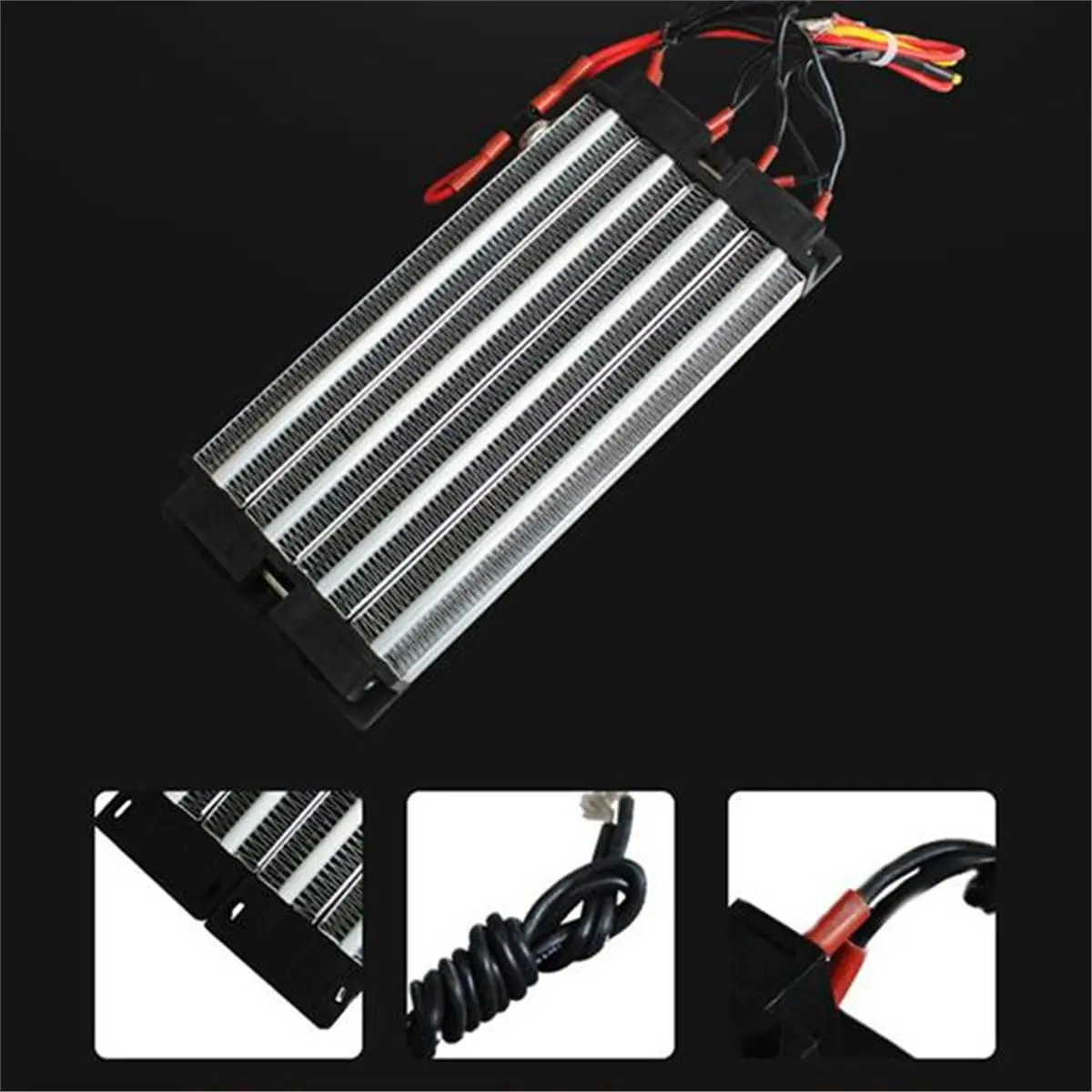 220V 2000W PTC Ceramic Air Heater Insulated Heating Electric Heater for Fast Safe Space Heating