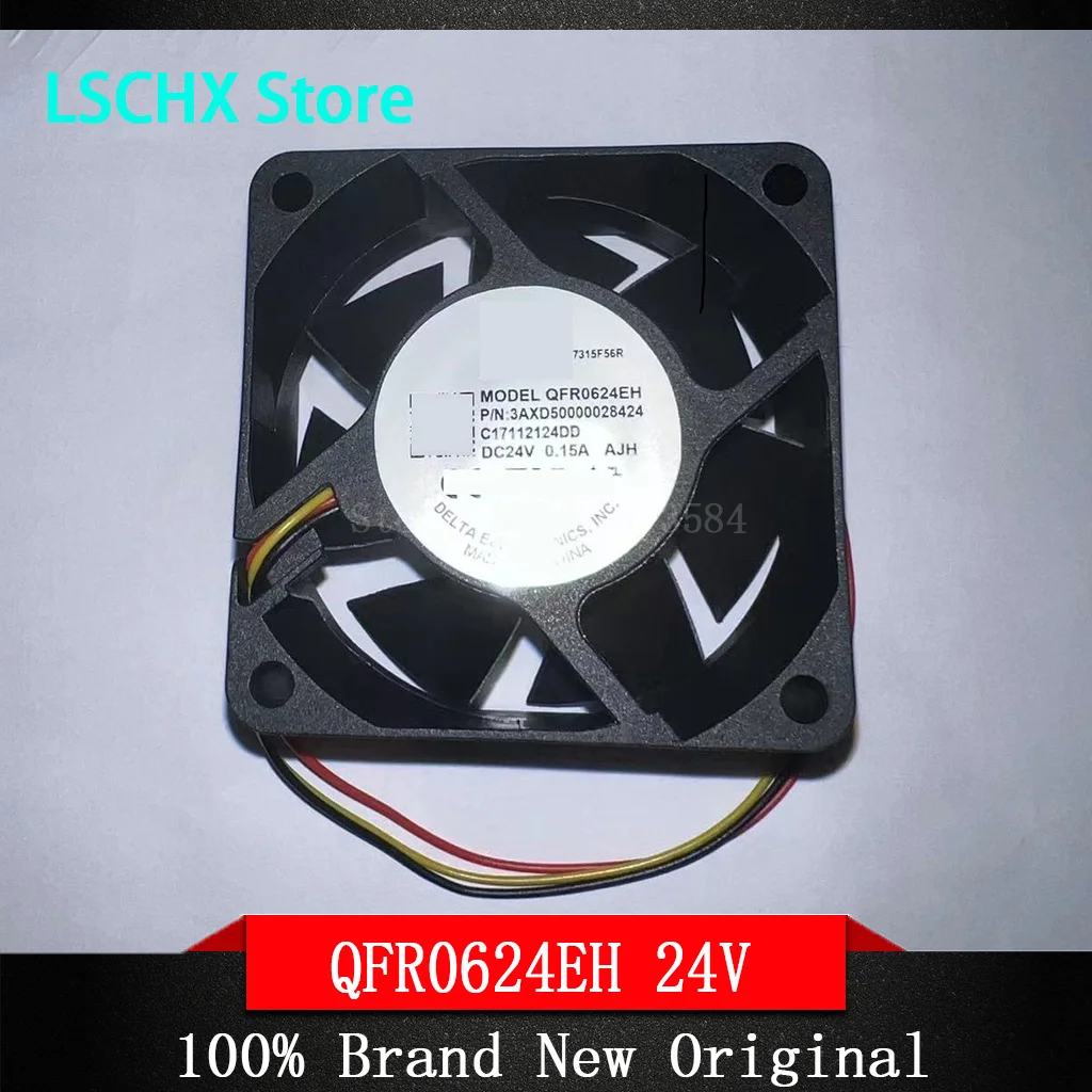 

1PCS QFR0624GH QFR0624EH QFR0624SH QFR0624UH DC24V 0.21A/0.15A inverter control cabinet fan new