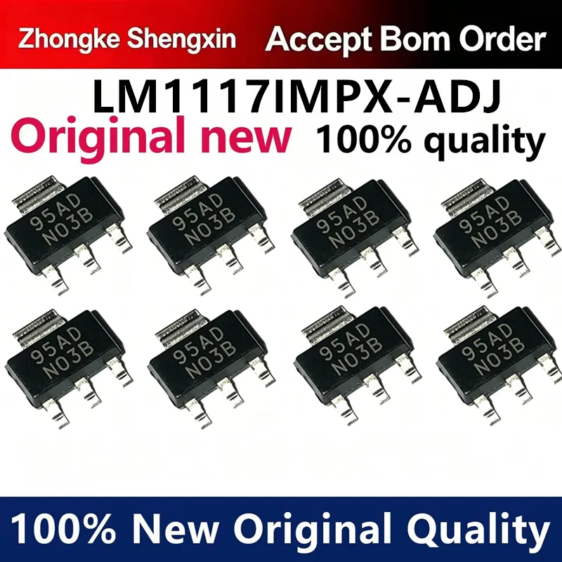 LM1117IMPX-ADJ LM1117  LM  1117IMPX-ADJ  Brand new original