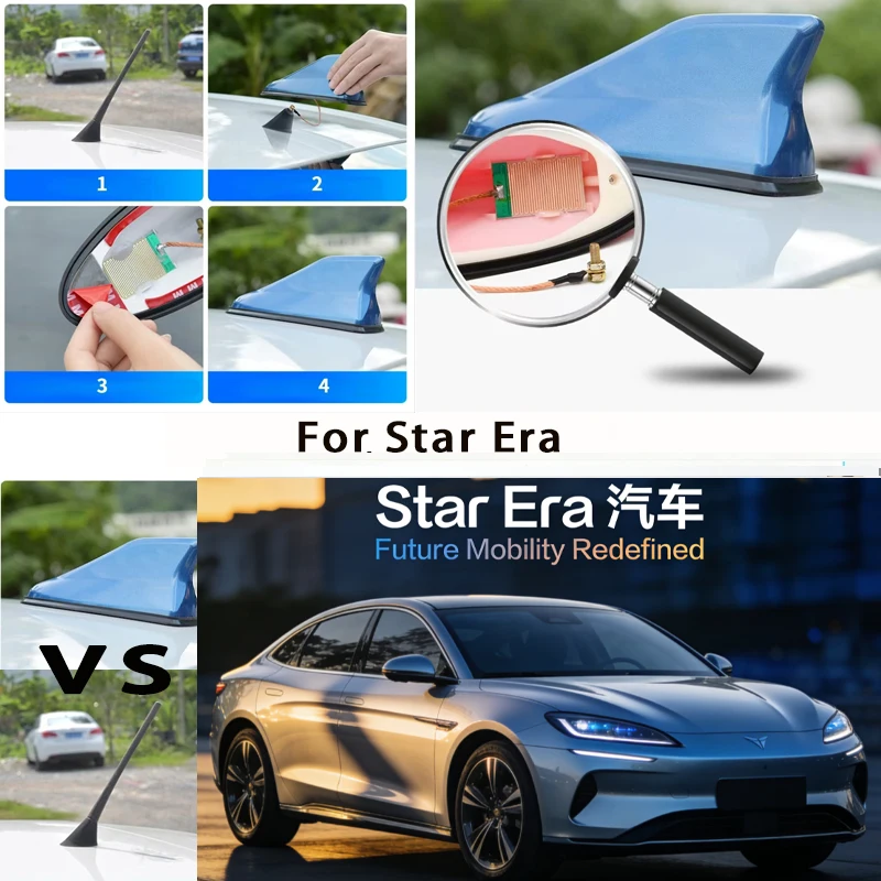 

For Star Era Car Trunk Anti-Collision Reflective Warning Safety Tape 1Pcs Auto Rear Bumper Protector Sticker