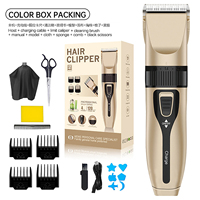 Home Electric Hair Clipper Set, Low Noise and Long Battery Life Hair Trimmer, USB Rechargeable Shaver and Hair Cutting Tool.