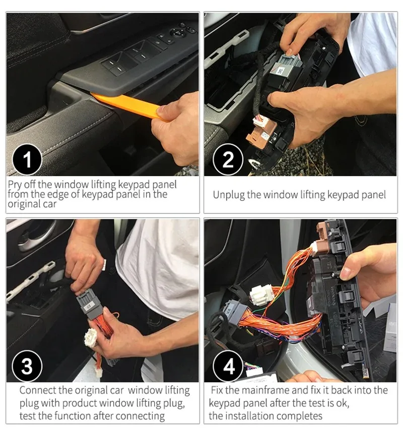 Suitable for 10-17 Hyundai IX35 one-button automatic closing window lifting rearview mirror folding car accessories modification