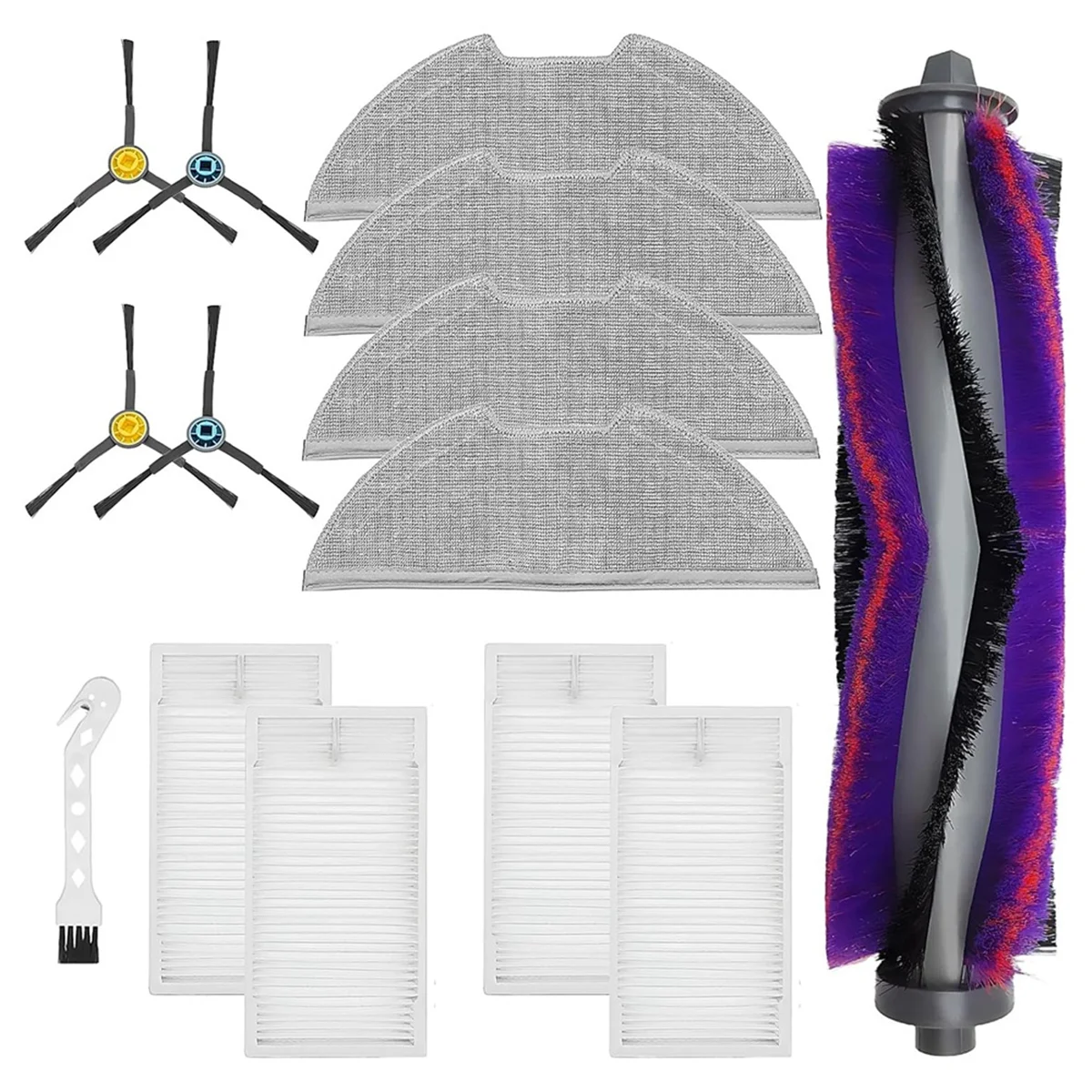 Accessoires pour aspirateur robot Eureka E10S NERE10s, Midea M9, Obode A8, A8 Plus, brosse latérale principale Pound