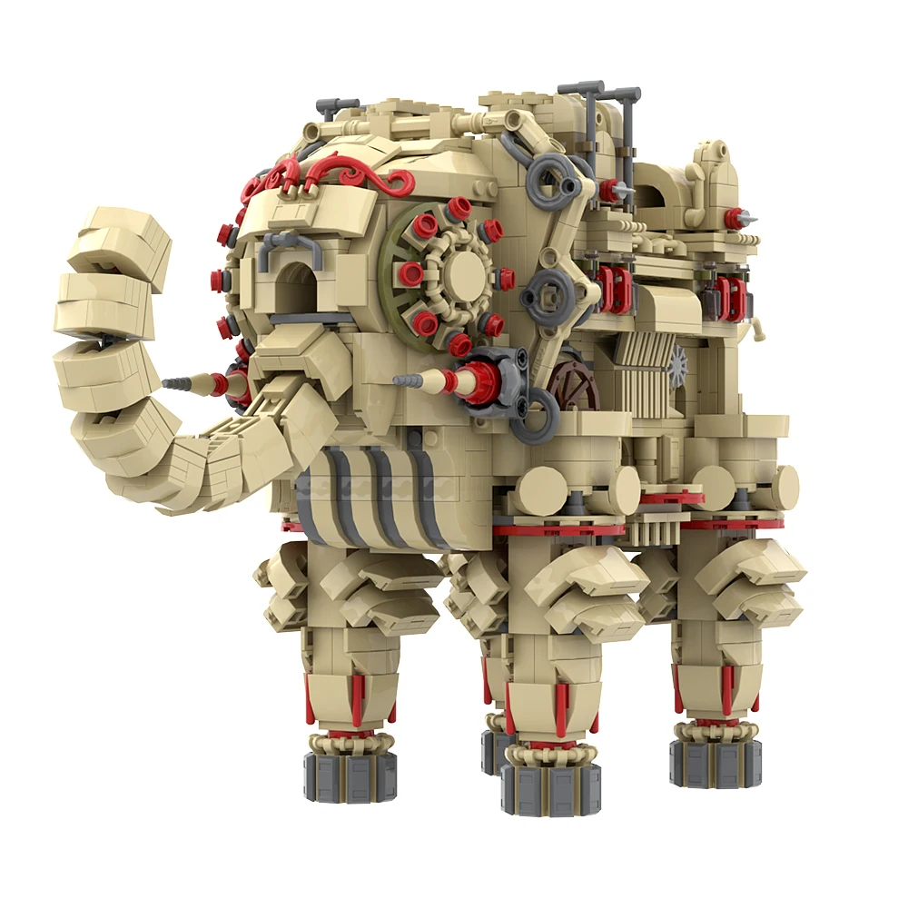 

Gobricks MOC Zeldaed Water beast Building Blocks Game Elephant Monster Action Figure Construction Bricks Toys Birthday Gifts