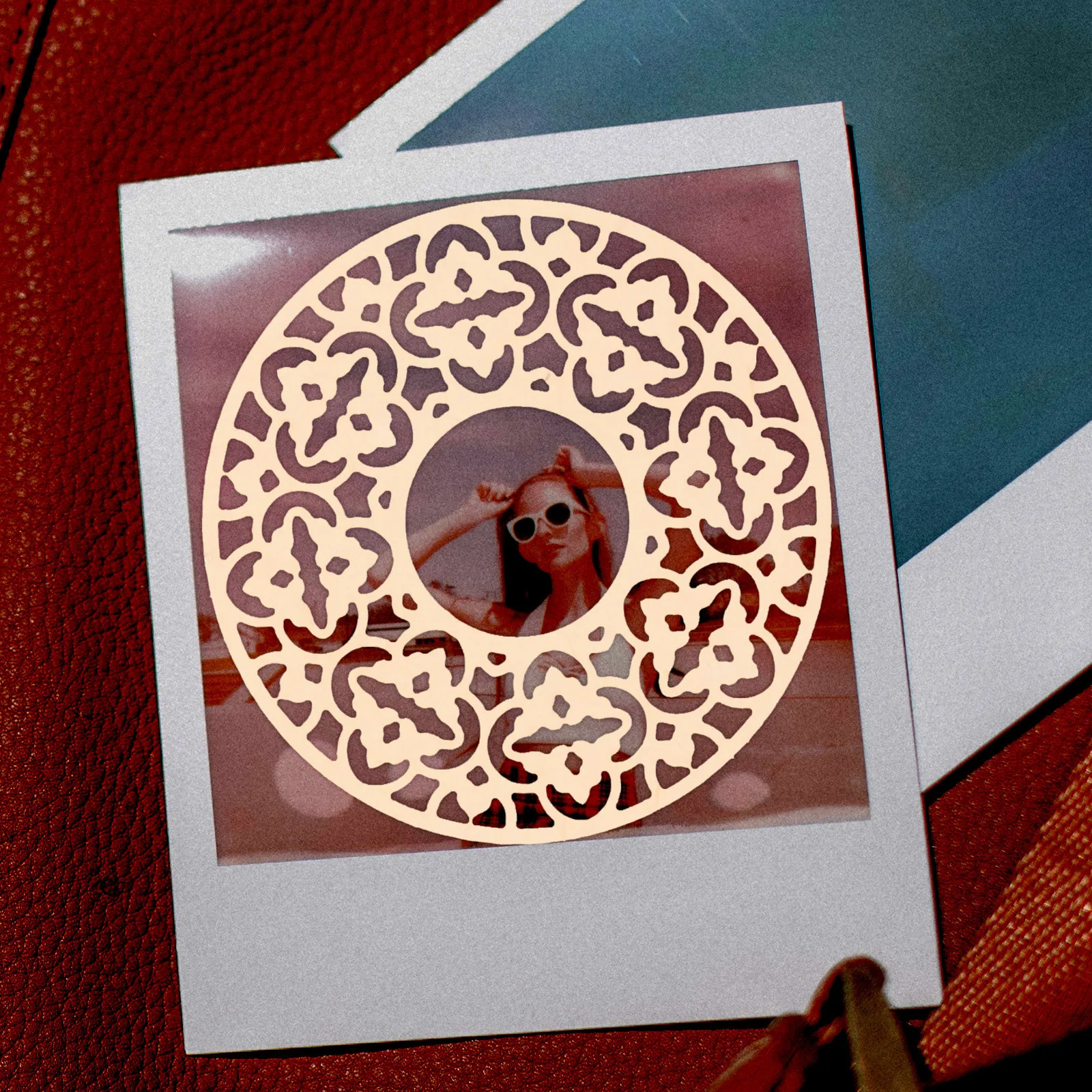 

2pcs Lace For Journaling Vintage Scrapbook Material Paper Diy Craft Background Sheets Decorative Craft Papers Retro Design