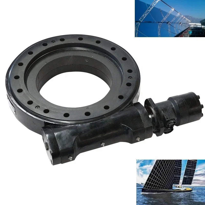 single axis solar sun tracker parts slew drive slewing drive SE series