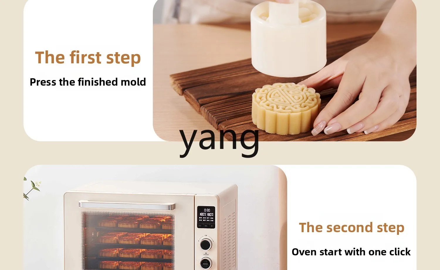 LTT hot air circulation 40 liters electric oven for household small baking