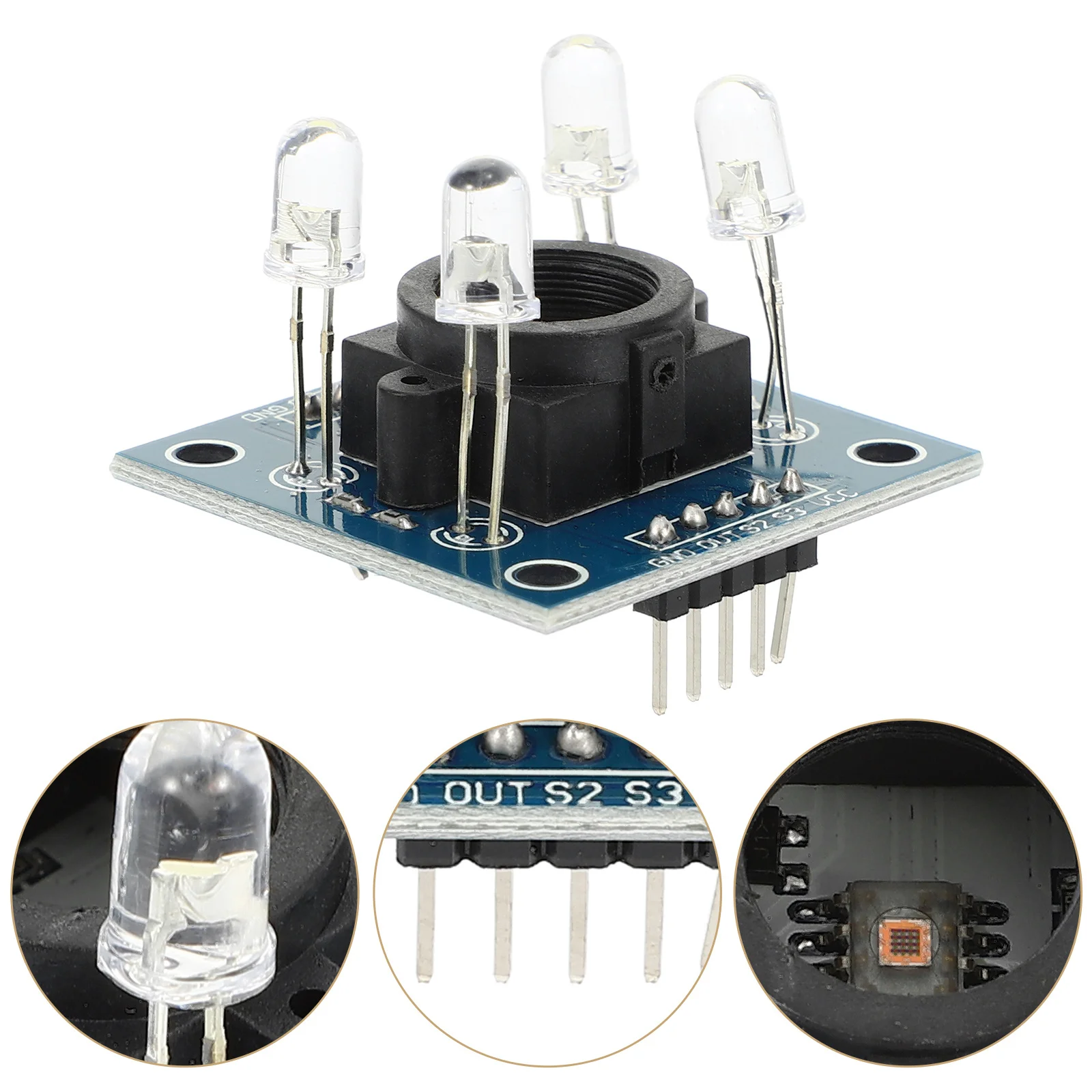 

Color Recognition Sensor Module Easy Integration with Reliable Functionality for Smart Devices Color Sensor Block Module