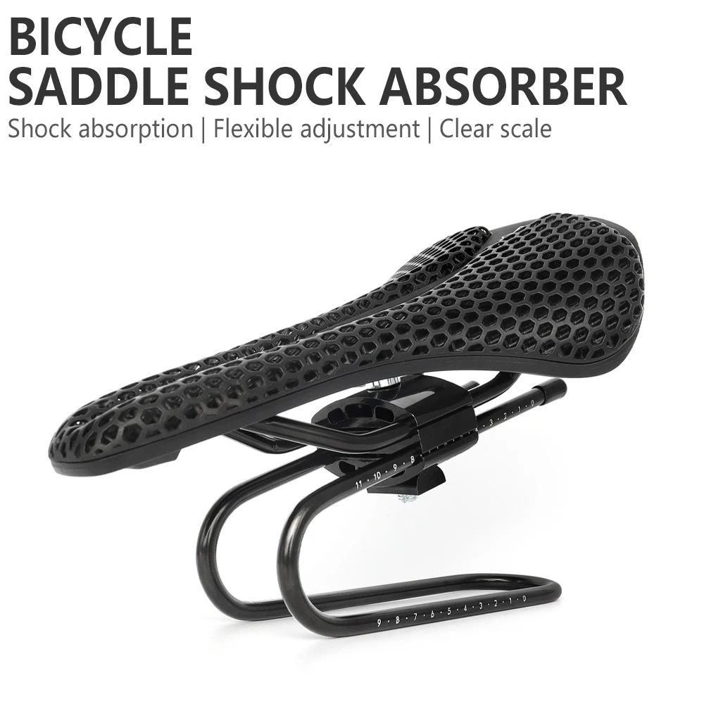 Bicycle Saddle Shock Absorber Mountain Road Bike Comfortable Saddle Suspension Device Aluminum Alloy Cycling Parts