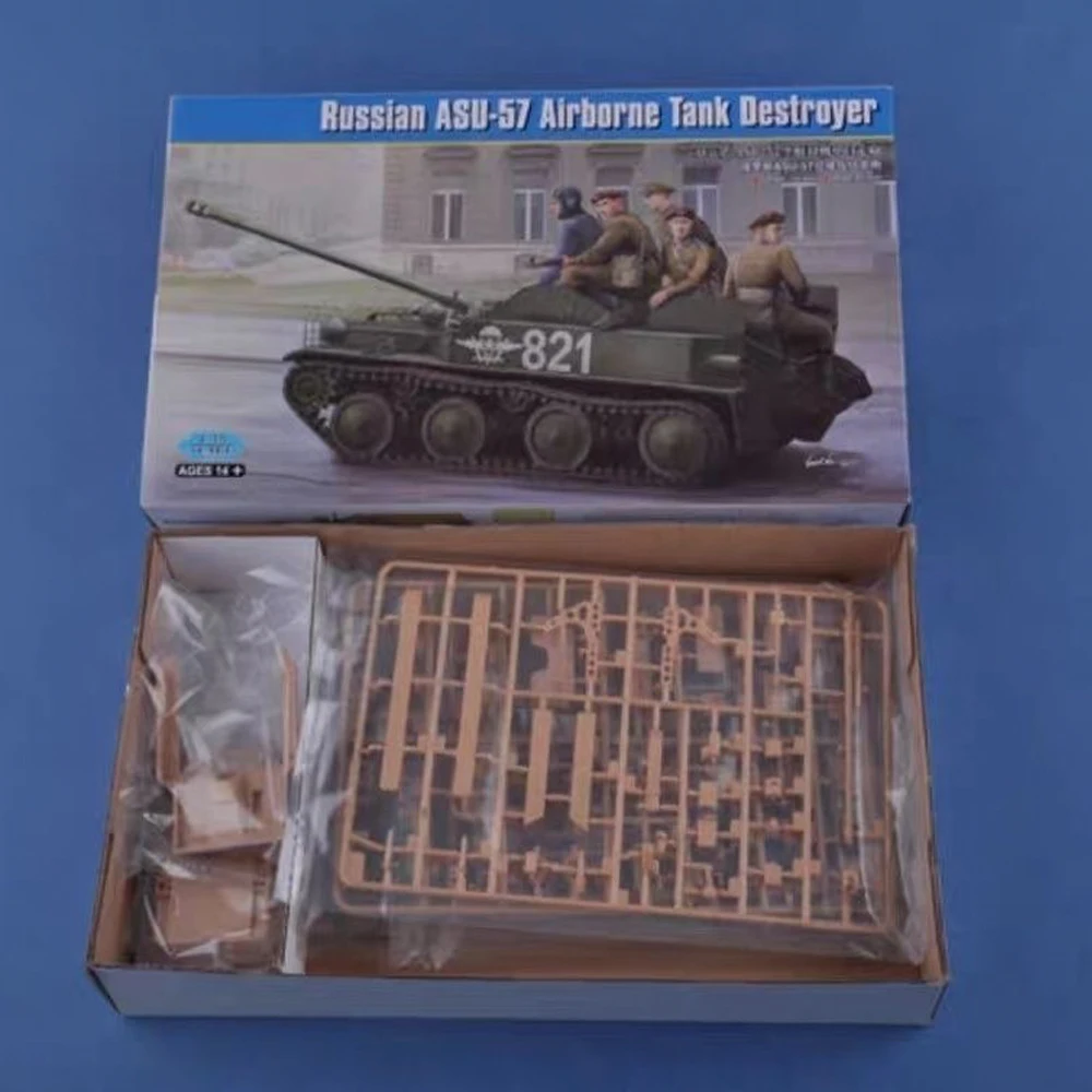 

Hobbyboss 83896 Масштаб 1:35 Русский Asu57 Asu-57 Страшно-десантный танк-разрушитель Пластиковая сборка Модель Комплект Хобби Ремесло Строительная игрушка