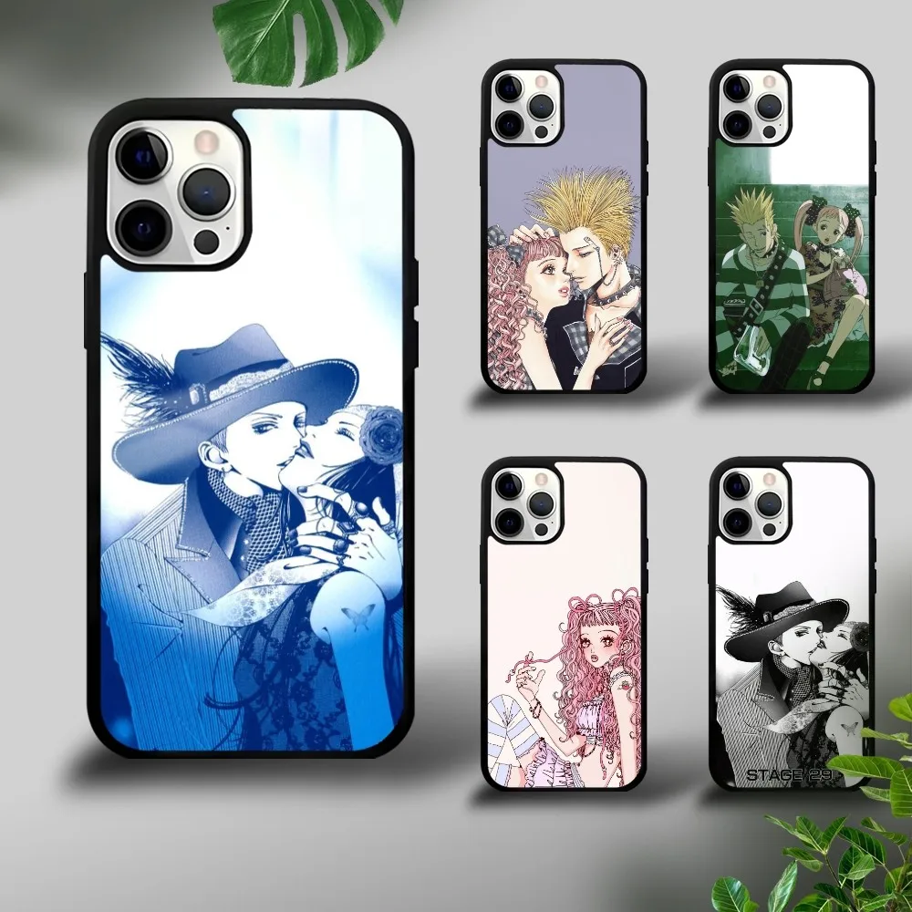 Paradise Kiss Miwako Yukari Phone Case For iPhone 16 15 14 13 12 11 Pro Xs Max Mini Plus Celulares Hard Funda