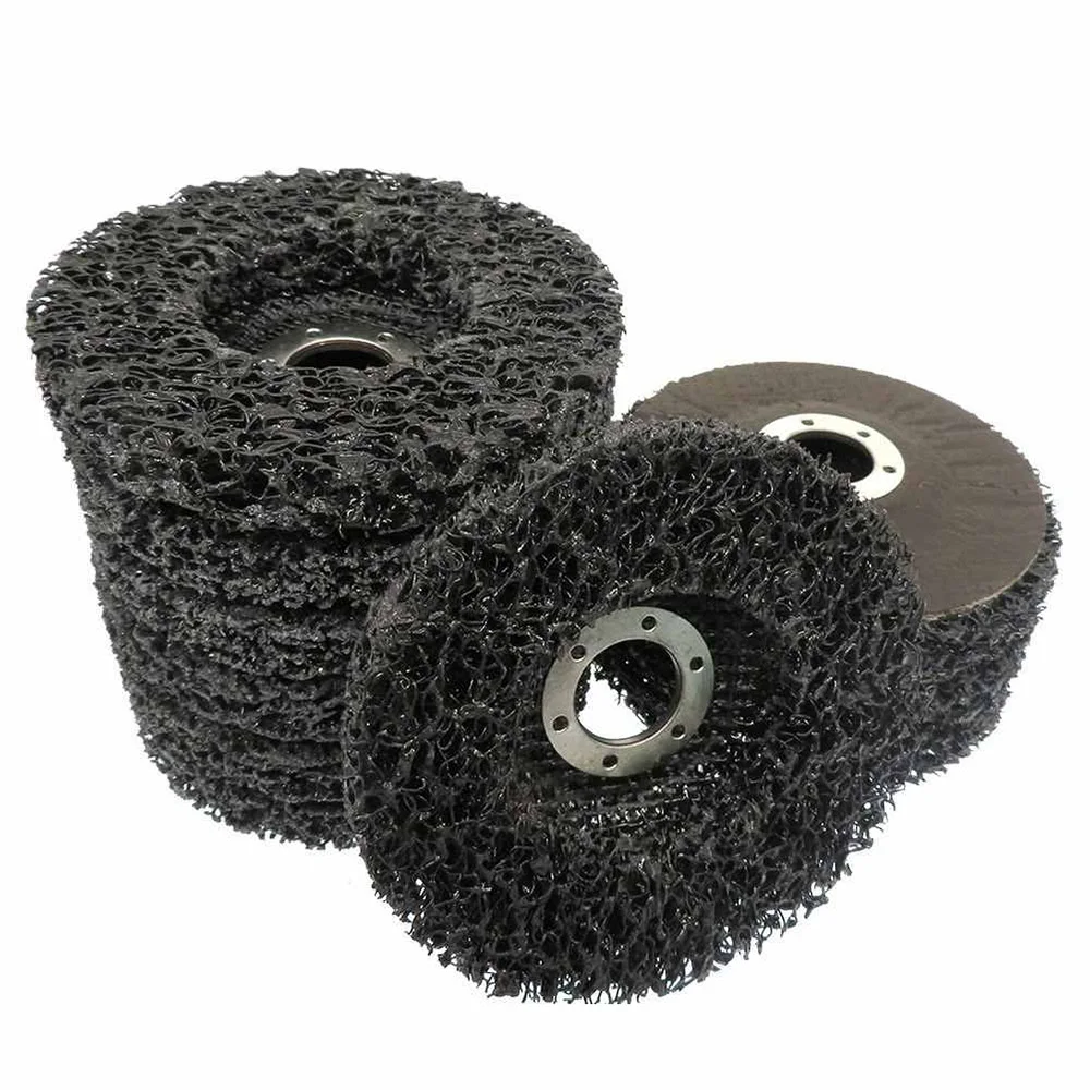 

1-8Pcs 4.5-inch 115mm Black Grinding Disc Stainless Steel Metal Grinding Wheel Louver Plate Durable Angle Grinder Accessories