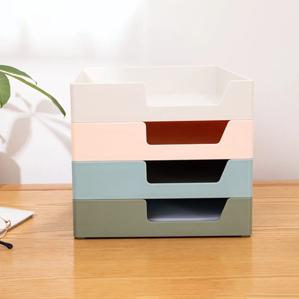 

1pc Premium File Shelf Information 12L 30x24x16cm Thick Storage Holder Document Organizer for Office Home Use Lightweight