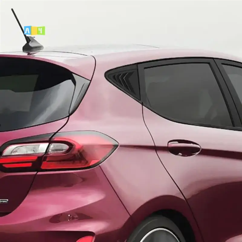 

A04E-автомобильные заднего треугольного окна, жалюзи, жалюзи, накладка для Ford Fiesta MK8 2018+