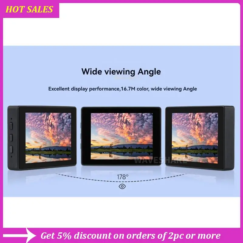 

ESP32-S3 2.41 Inch AMOLED Touchscreen Development Board 600X 450 ESP32 Display With Case For HMI LVGL GUI ESP-IDF,Requisite