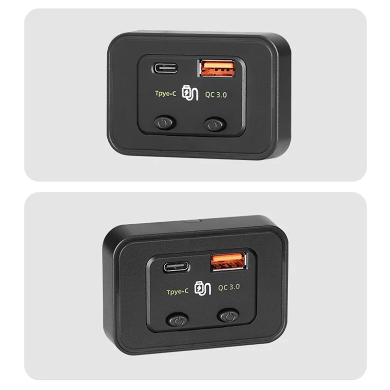 كامل-48 واط المزدوج التبديل شحن سريع PD تعديل QC سيارة شاحن الهاتف المحمول 12V24V مناسبة لسيارة RV حافلة حافلة السفينة